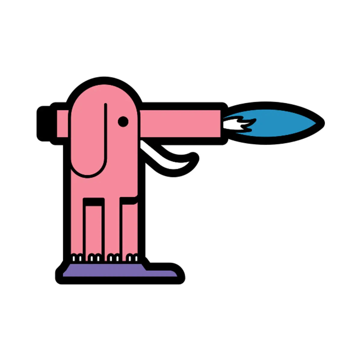 Pin Elephant Torch Wood Rocket