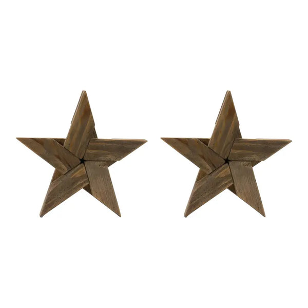 Pine Wood Star Decor Melrose International