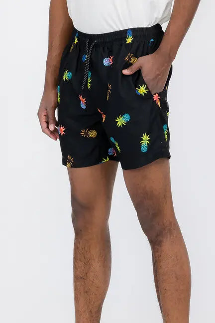 Pineapple Print Swim Shorts WEIV