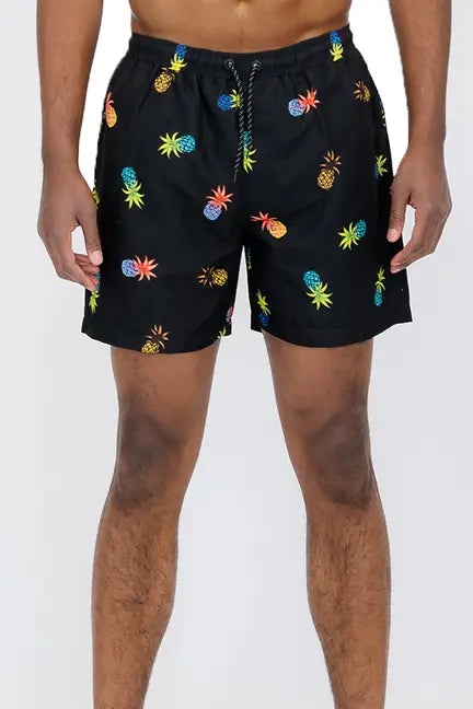 Pineapple Print Swim Shorts WEIV