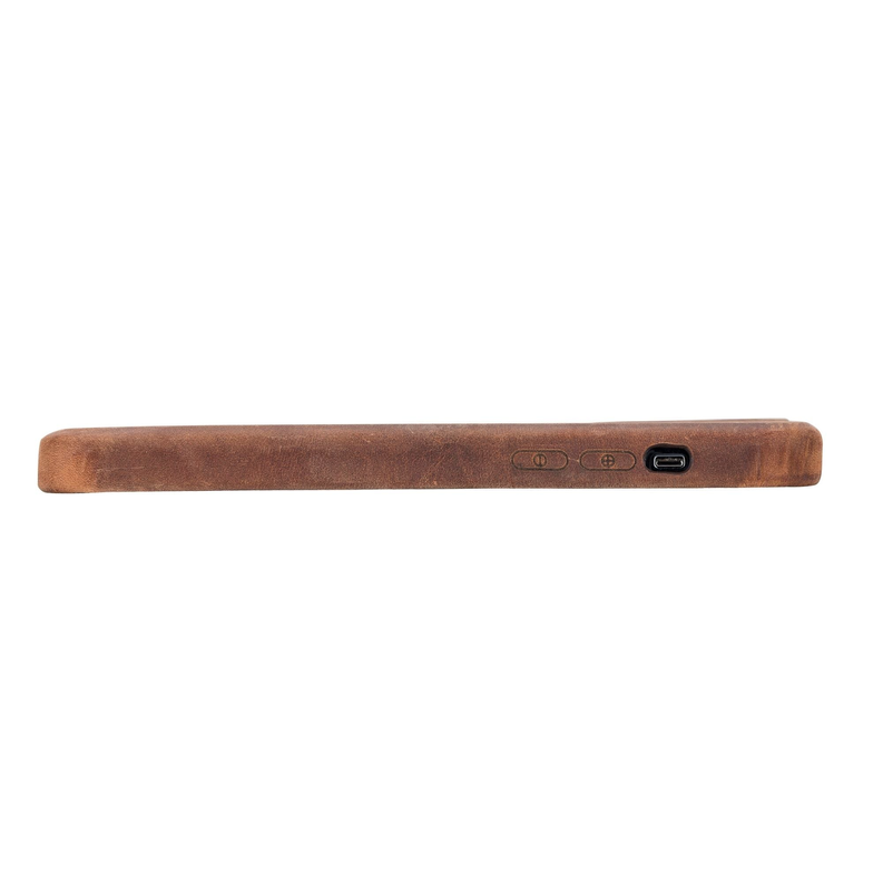Pinedale Leather Snap-on Case for iPhone 12 Series Toronata