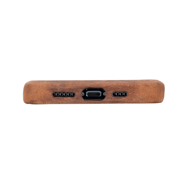 Pinedale Leather Snap-on Case for iPhone 12 Series Toronata
