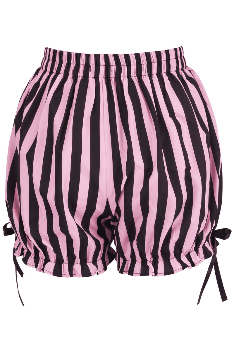 Pink/Black Striped Bloomers Daisy Corsets