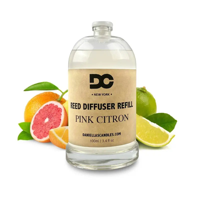 Pink Citron Reed Diffuser Oil Refill Starline Artist Production