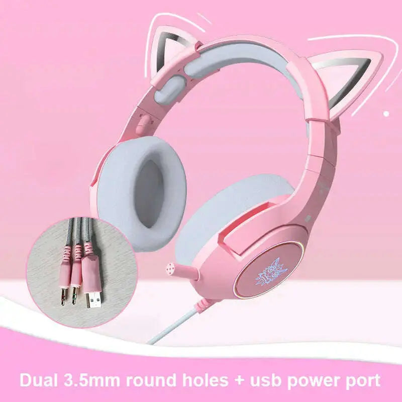 Pink-Girl-Headset-Cat-Ear-Headset-Cute-Girl-Heart-Gaming-Gaming-Headset-Comfortable-Leather-Earmuffs-Cat-Ears-GreatEagleInc-334194099