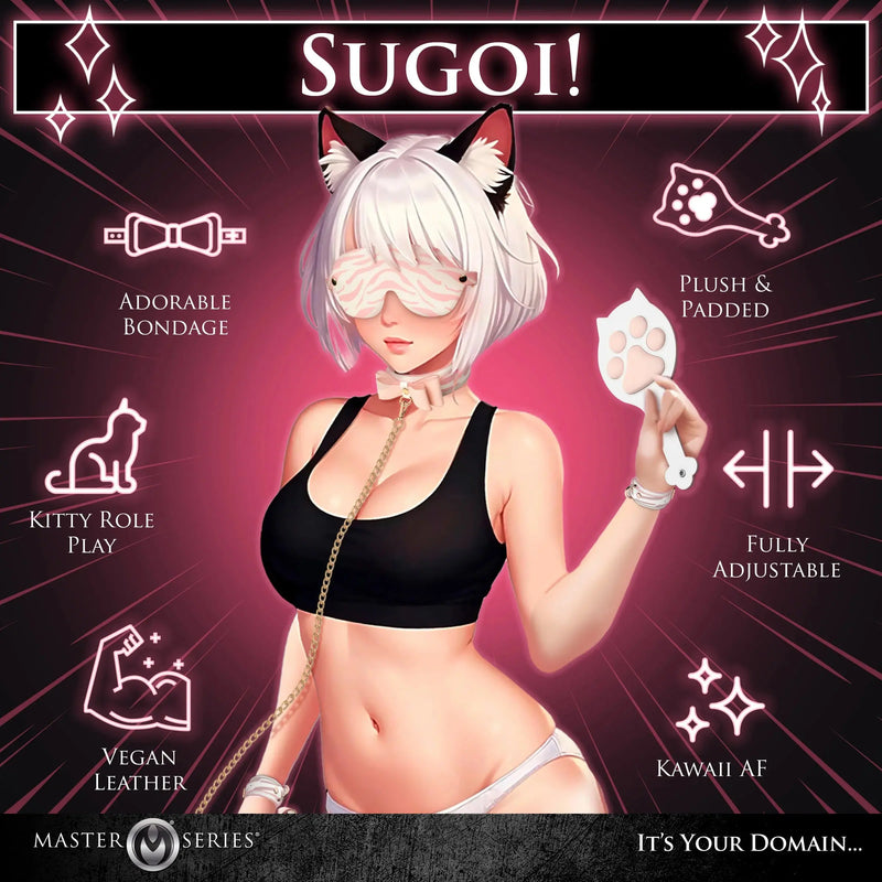 Pink Kitty Bondage Set - White/pink XR Brands Master Series