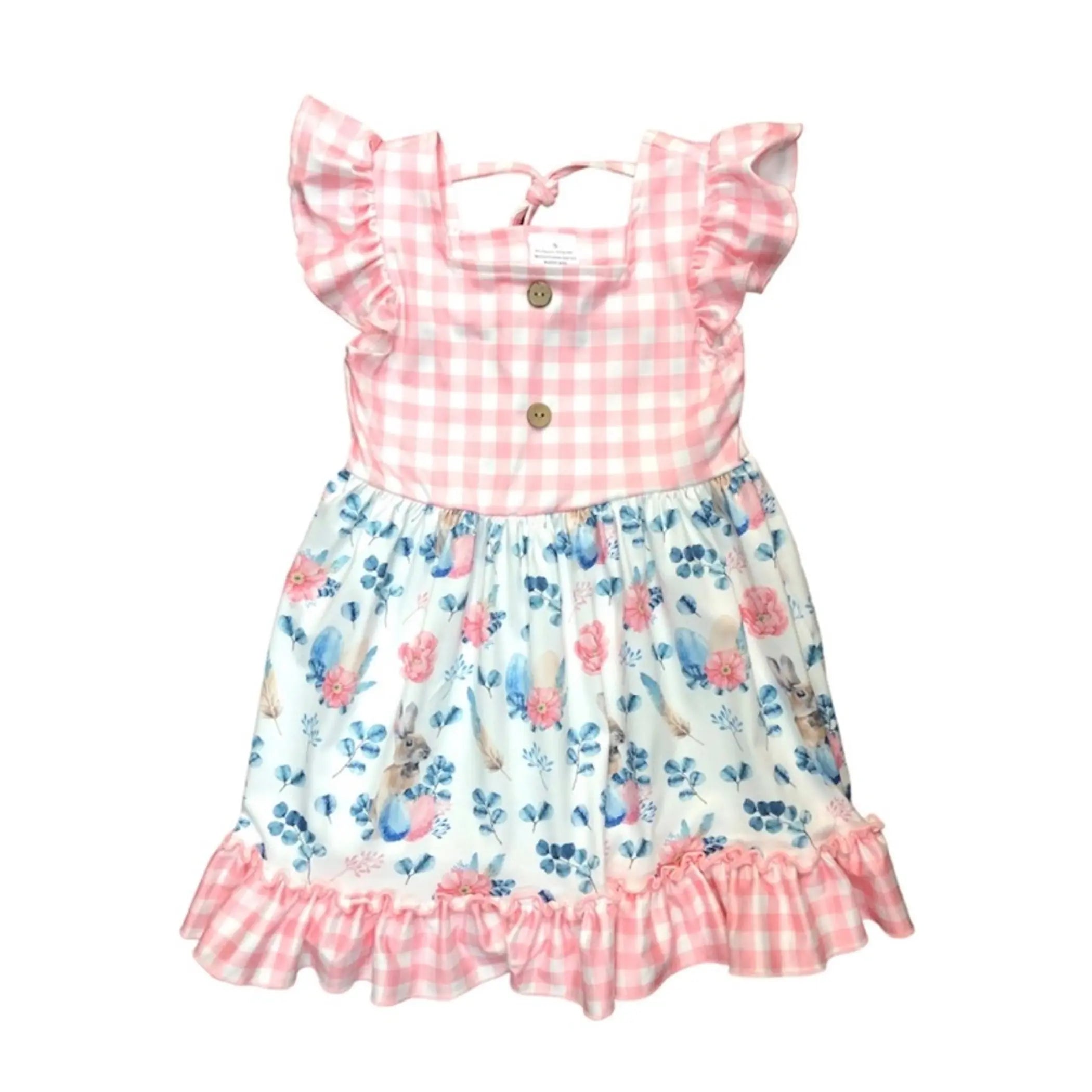 Plaid Bunny Dress Melina & Me