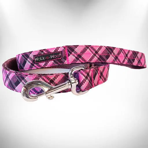 Plaid Dog Leads Walk-e-Woo