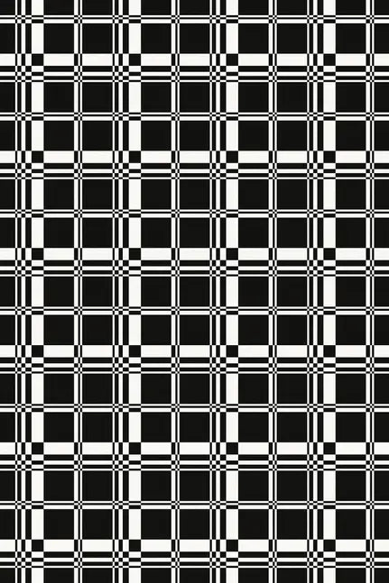 Plaid Indoor/Outdoor Vinyl Floor Covering SBC-LTD