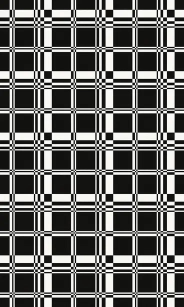 Plaid Indoor/Outdoor Vinyl Floor Covering SBC-LTD