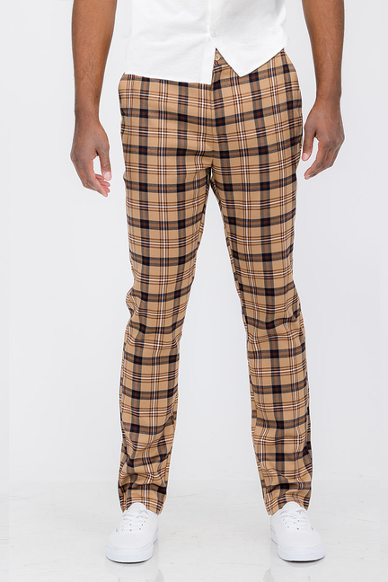 Plaid Trouser Pants WEIV