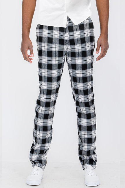 Plaid Trouser Pants WEIV