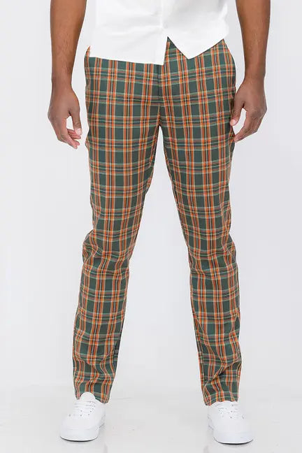 Plaid Trouser Pants WEIV