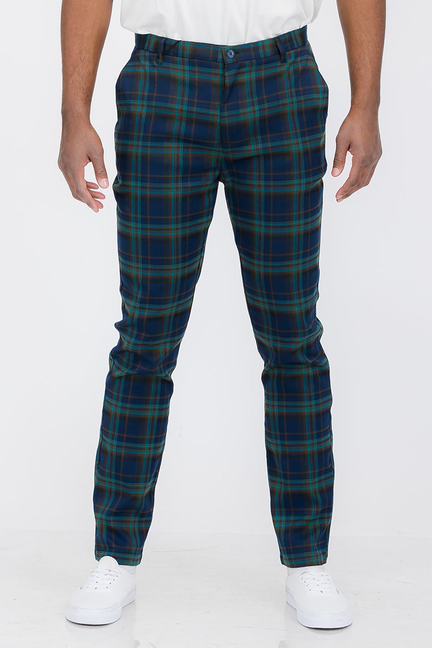 Plaid Trouser Pants WEIV