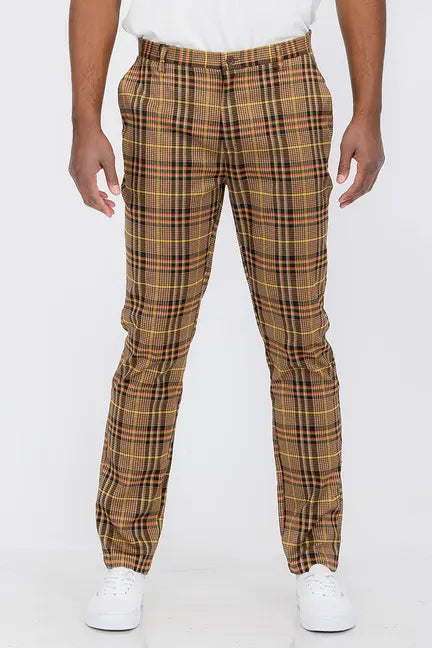 Plaid Trouser Pants WEIV