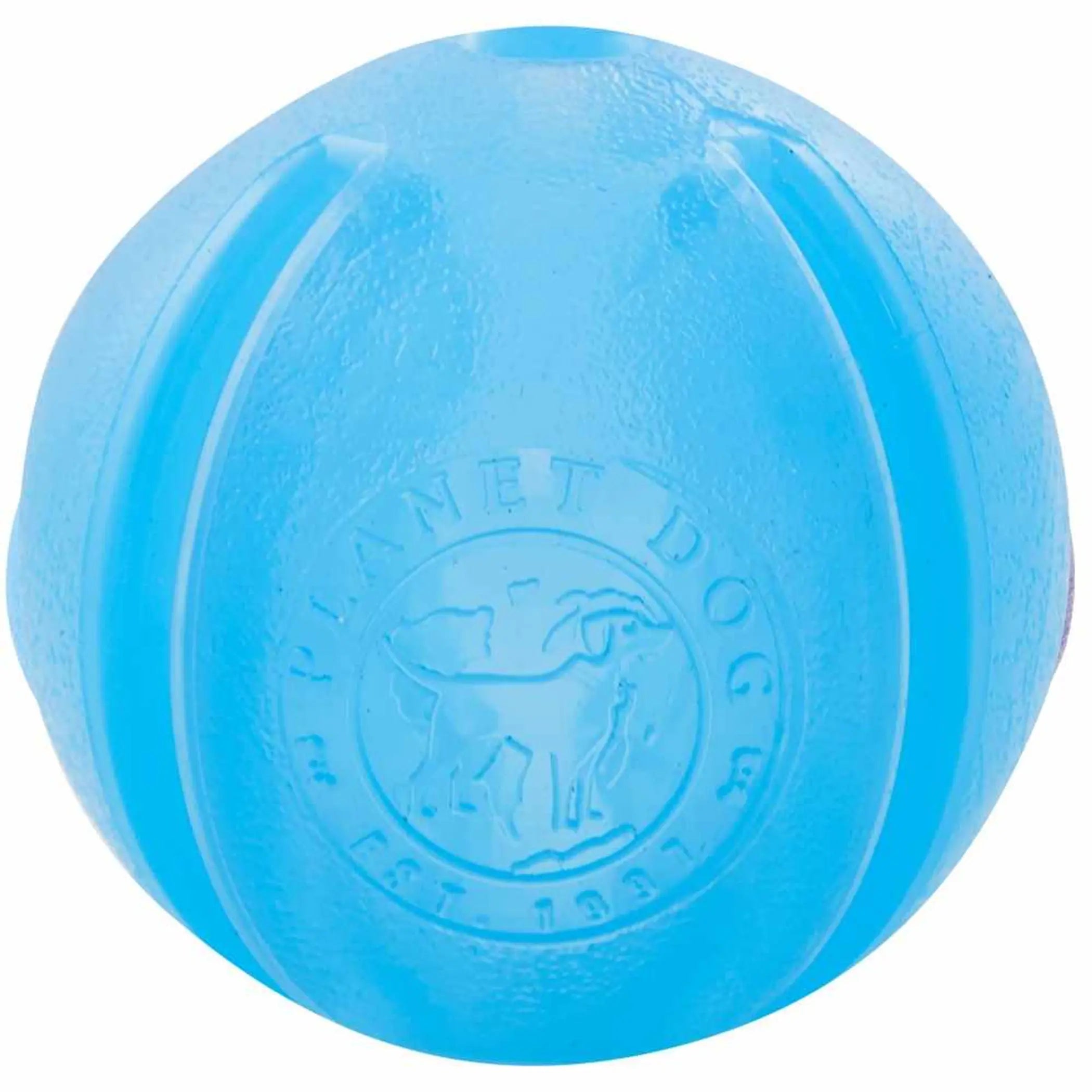 Planet Dog Orbee-Tuff Guru Treat-Dispensing Puzzle Dog Toy Blue Planet Dog