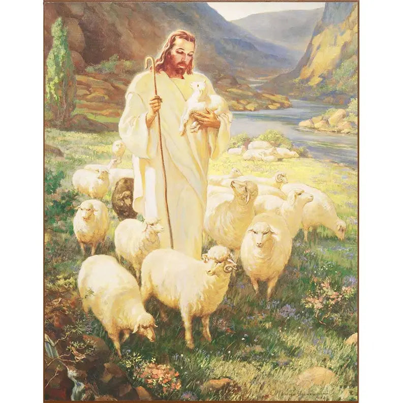 Plaque Wall The Good Shepherd Mdf Dicksons Inc