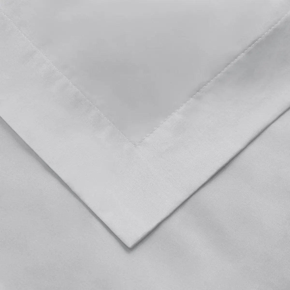 Platinum Queen Cotton Blend Washable Duvet Cover Set Homeroots Bed & Bath