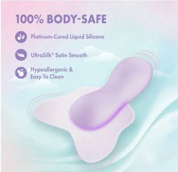 Play With Me Flutter Love Love Silicone Vibrator Blush Novelties