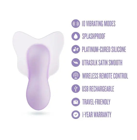 Play With Me Flutter Love Love Silicone Vibrator Blush Novelties