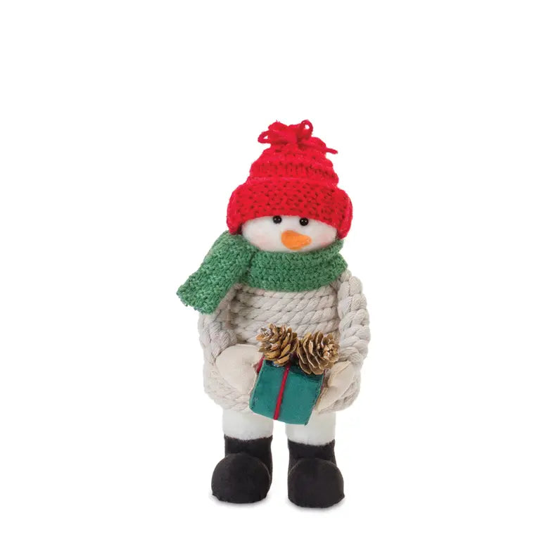 Plush Santa Snowman and Moose Melrose International