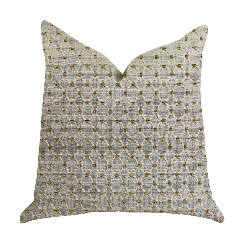 Plutus Circular Ringed Luxury Throw Pillow Plutus Brands