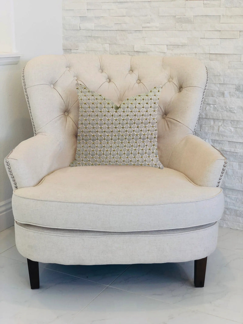 Plutus Circular Ringed Luxury Throw Pillow Plutus Brands