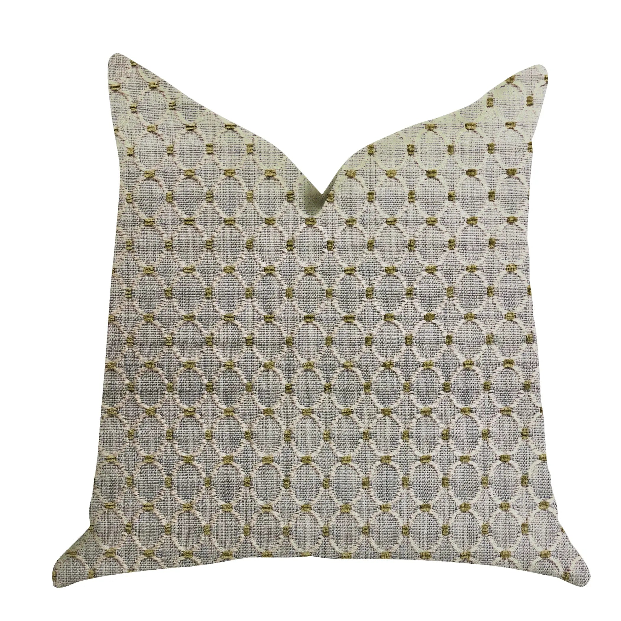 Plutus Circular Ringed Luxury Throw Pillow Plutus Brands