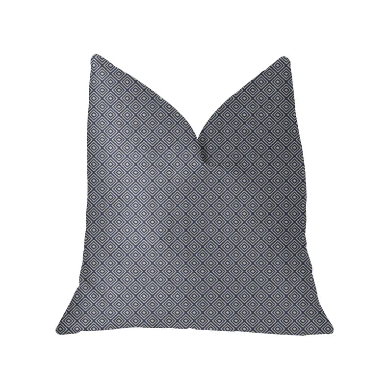 Plutus Daydream Blue and Beige Luxury Throw Pillow Plutus Brands