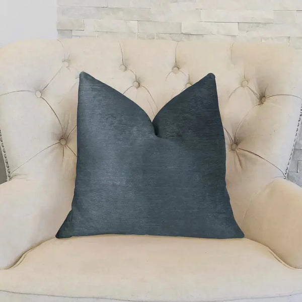 Plutus Deep Blue Sea Luxury Throw Pillow Plutus Brands