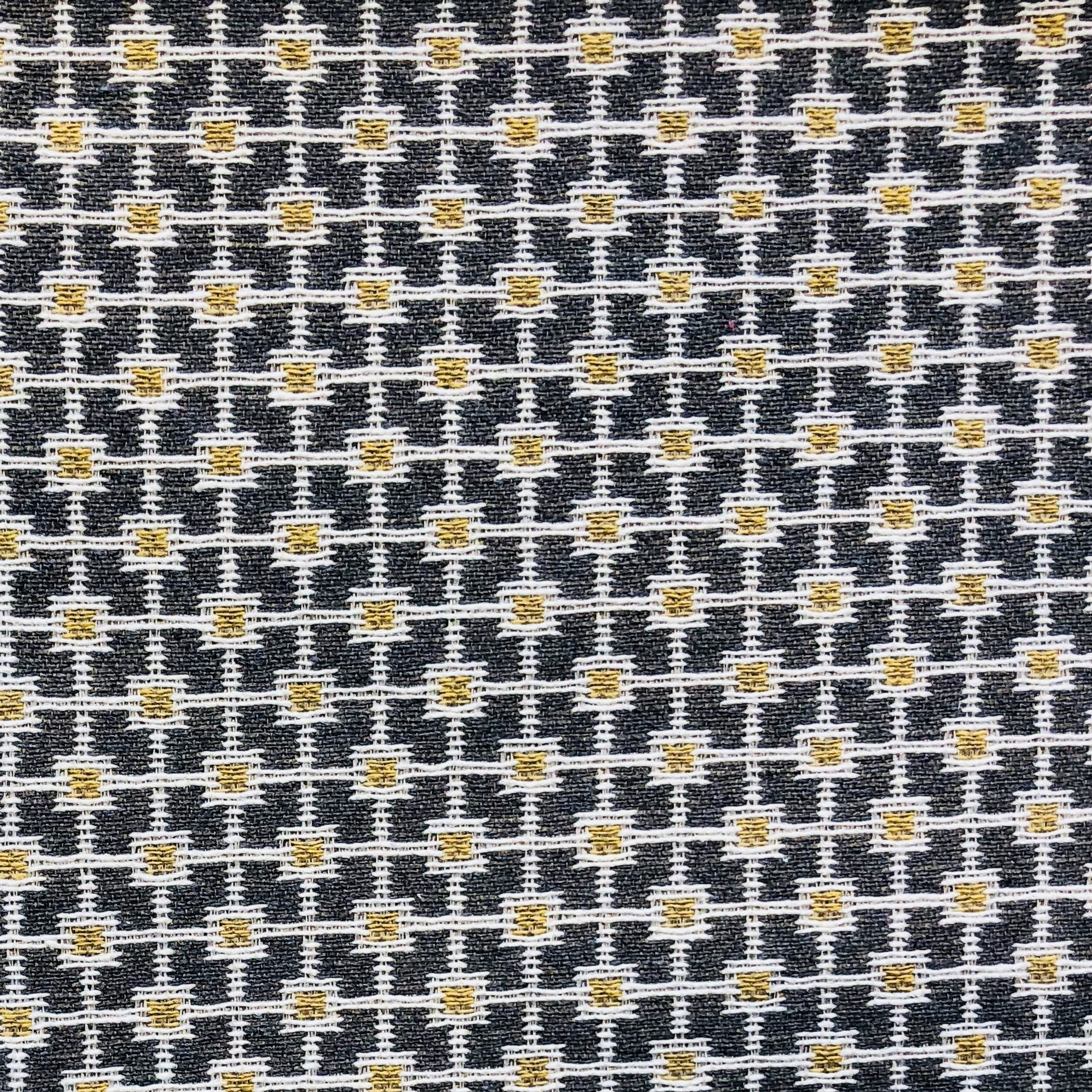 Plutus Mosaic Gray and Beige and Gold Luxury Throw Pillow Plutus Brands