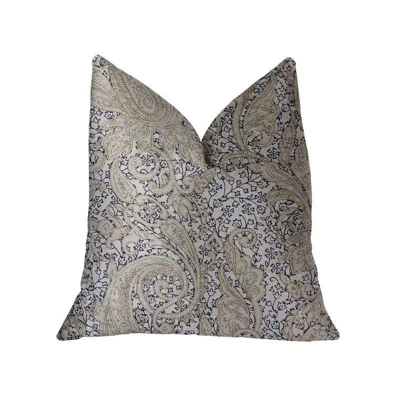 Plutus Quartz Skye Beige Luxury Throw Pillow Plutus Brands