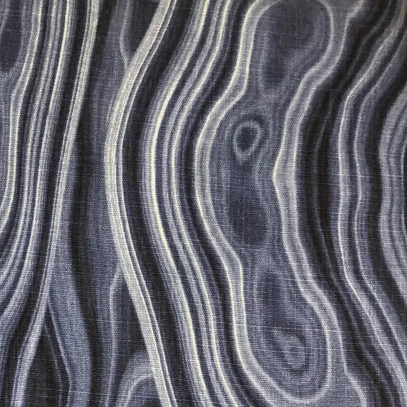 Plutus Swiss Marble Blue Luxury Throw Pillow Plutus Brands
