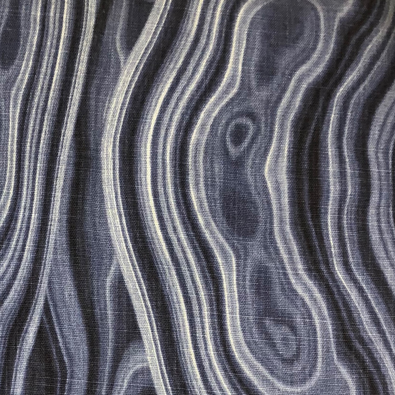 Plutus Swiss Marble Blue Luxury Throw Pillow Plutus Brands