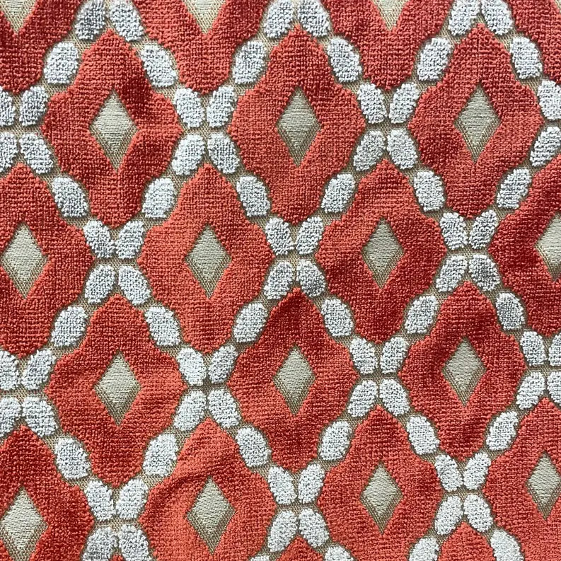 Plutus Velvet Majestic Red, Gray Handmade Luxury Pillow Plutus Brands