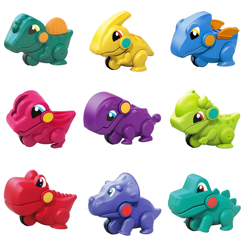 Pocket Dinosaur Push Toys, Nine Dino Styles Available! Texas Toy Distribution