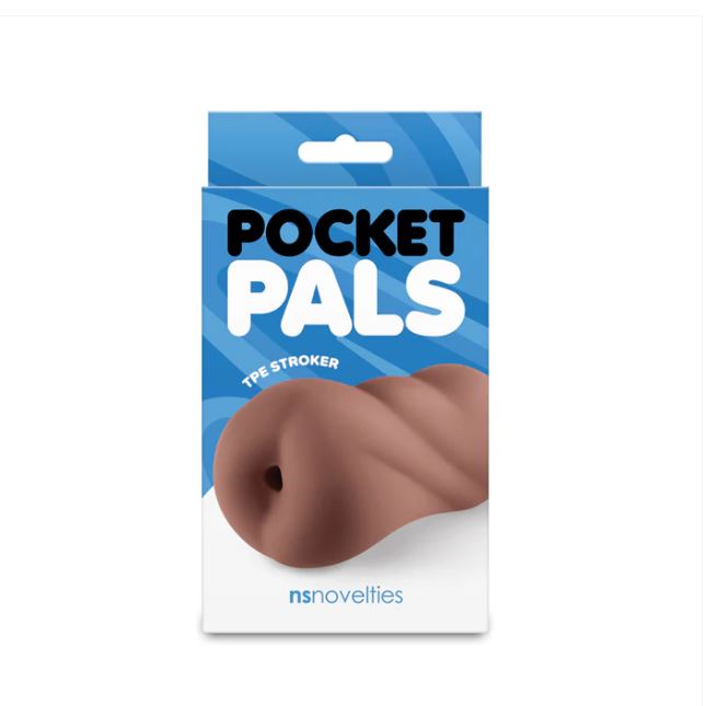 Pocket Pals Anal Stroker Brown NS Novelties