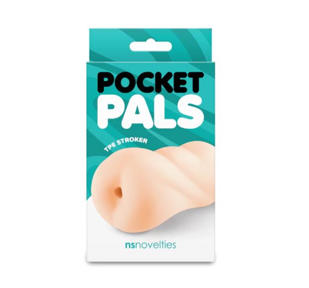 Pocket Pals Anal Stroker White NS Novelties