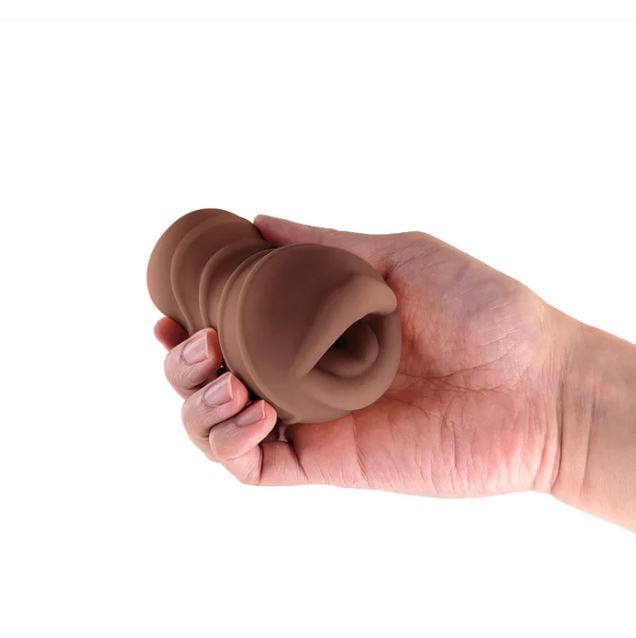 Pocket Pals Mouth Stroker Brown NS Novelties
