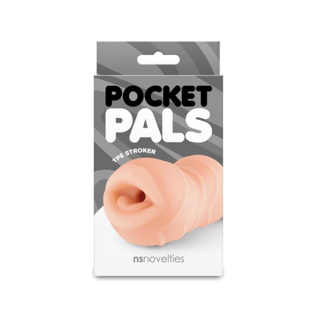 Pocket Pals Mouth Stroker Tan NS Novelties