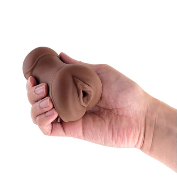 Pocket Pals Vagina Stroker Brown NS Novelties