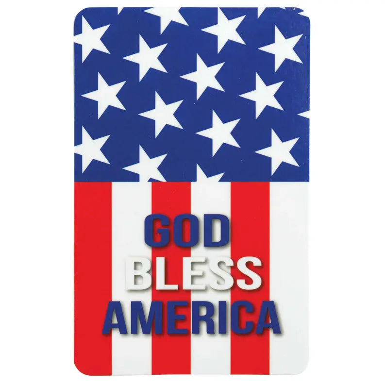 Pocketcard God Bless America Dicksons Inc