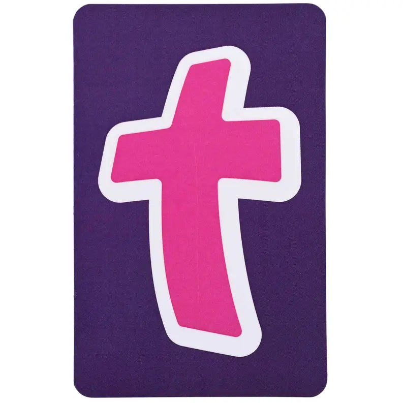 Pocketcard Pink Cross John 3:16 Dicksons Inc
