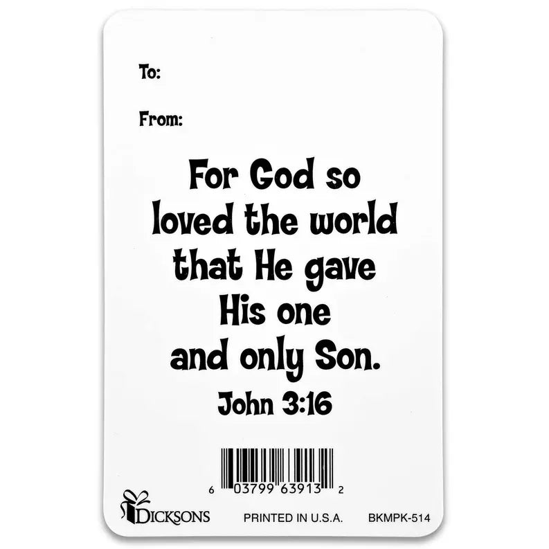 Pocketcard Pink Cross John 3:16 Dicksons Inc