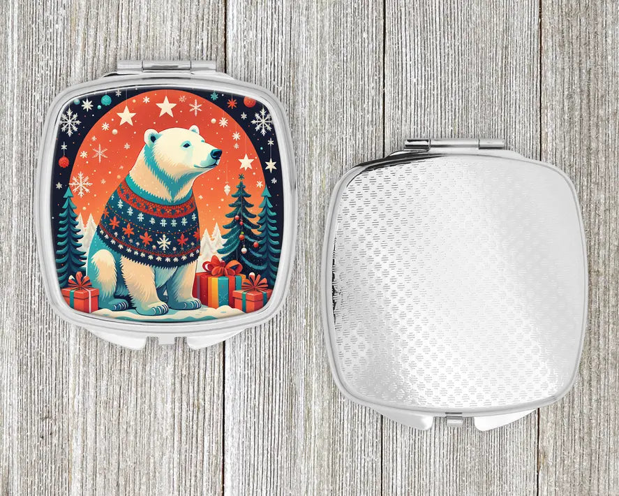 Polar Bear Compact Mirror Caroline's Treasures