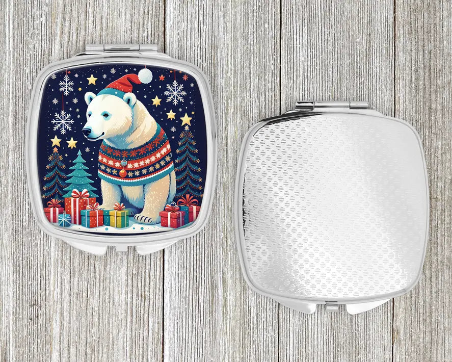 Polar Bear Compact Mirror Caroline's Treasures