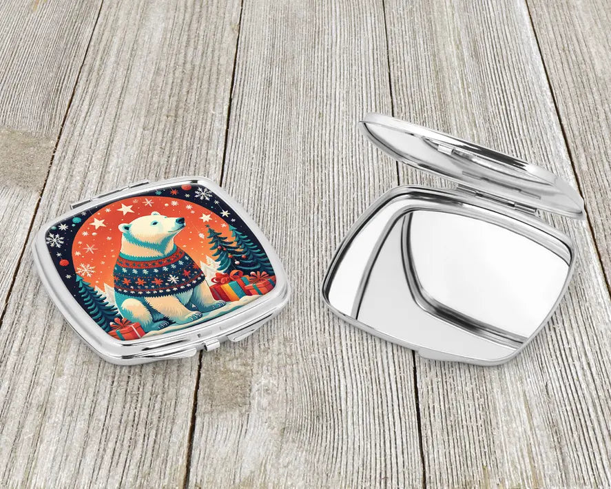 Polar Bear Compact Mirror Caroline's Treasures