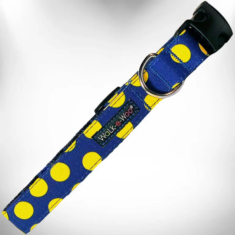 Polka Dot Dog Collars Walk-e-Woo