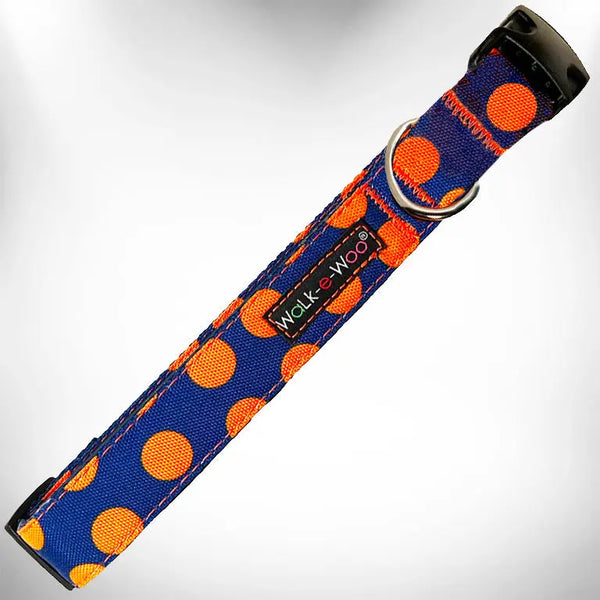 Polka Dot Dog Collars Walk-e-Woo