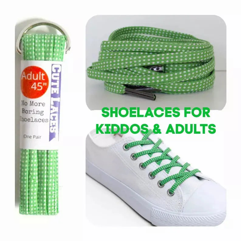 Polka Dots Shoelaces Cutelaces
